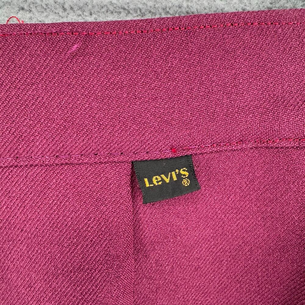 Vintage‎ 80s Levis Gabardine Trouser Pants Womens Small? Career Work Retro